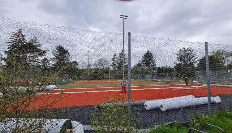 Einweihungsfeier neue Tennisplätze am 30.04.2023