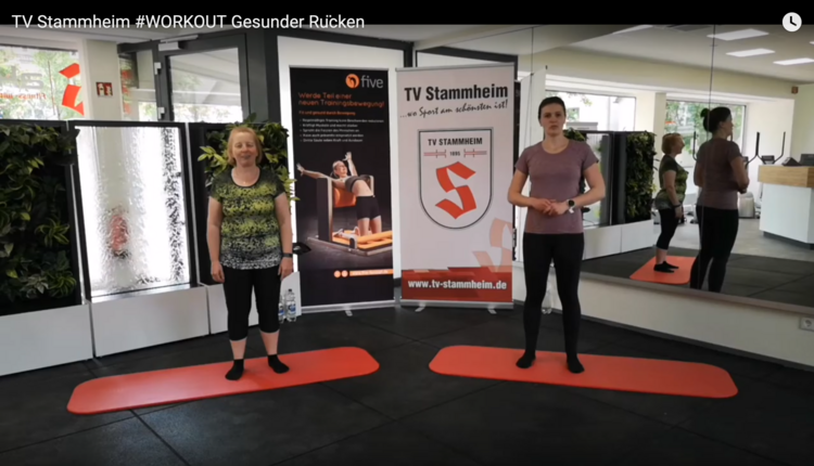  #WORKOUT 11.05. - Gesunder Rücken
