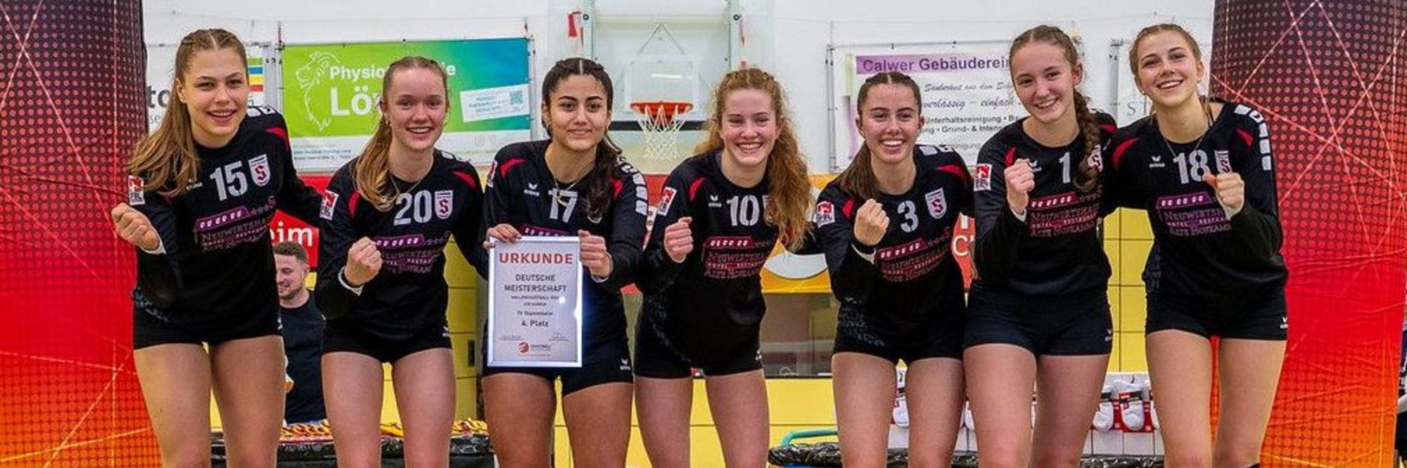 Starker Platz 4 für Mädchen bei U18 DM