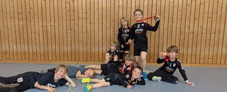 U8 beendet Hallensaison