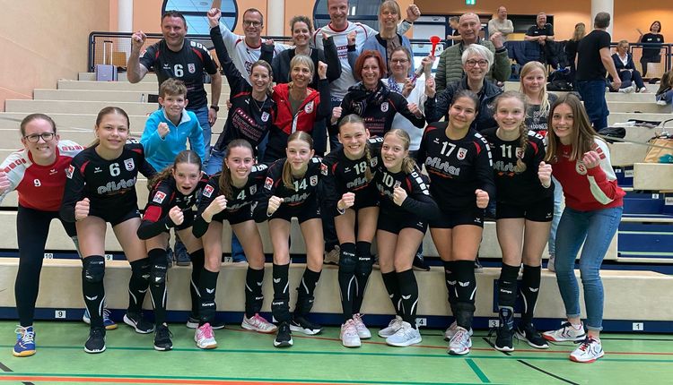 U14 Mädels 5. bei der DM