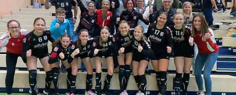 U14 Mädels 5. bei der DM