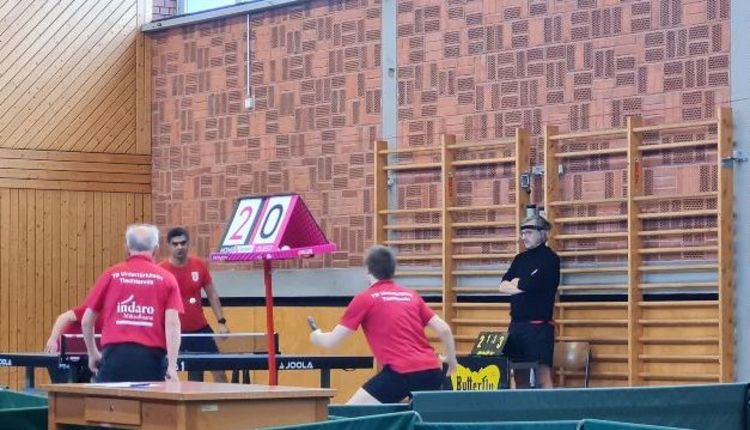 TT Herren II: Sonntagsspiel nicht erfolgreich