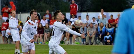 Faustball Länderspiel