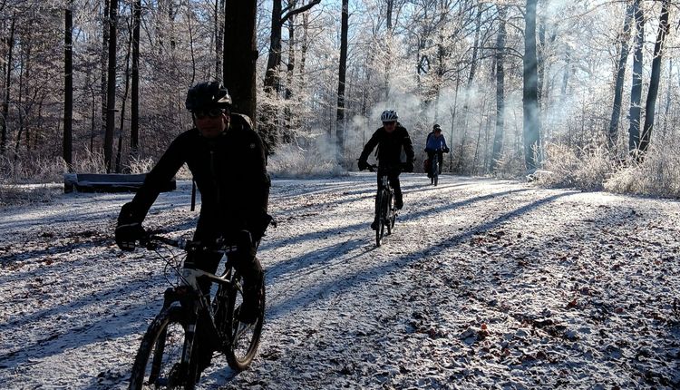 Silvesterradeln der Outdoor-Abteilung