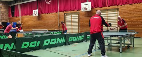 TT Herren II unglücklich in Plieningen