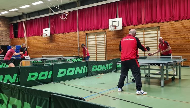 TT Herren II unglücklich in Plieningen