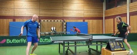 TT Herren II im Pokal eine Runde weiter