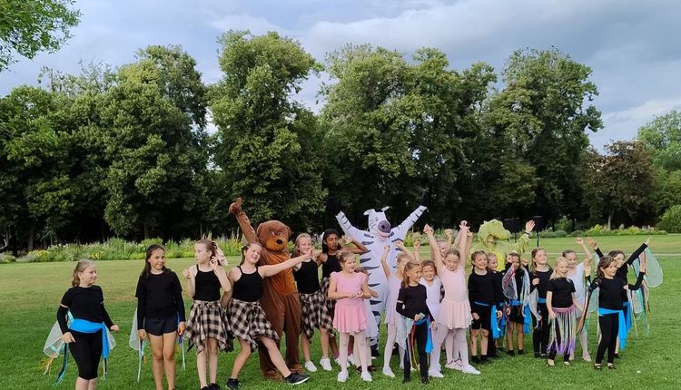 Die Tanzoase bei der Wilhelma Dreamnight !
