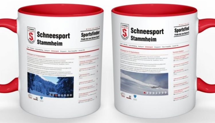 Tasse "Schneesport" frisch eingetroffen