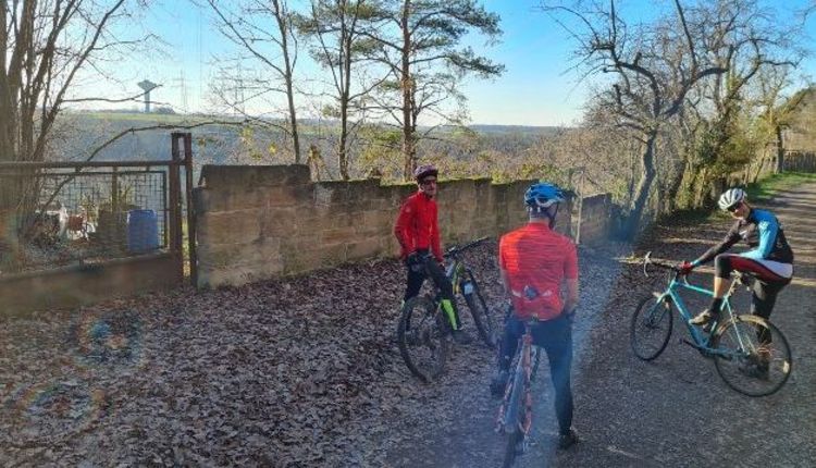 14tägiger MTB-Treff auch am 07.01.2023 mit Sonne