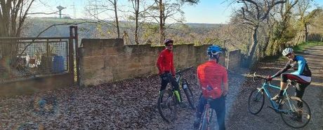 14tägiger MTB-Treff auch am 07.01.2023 mit Sonne
