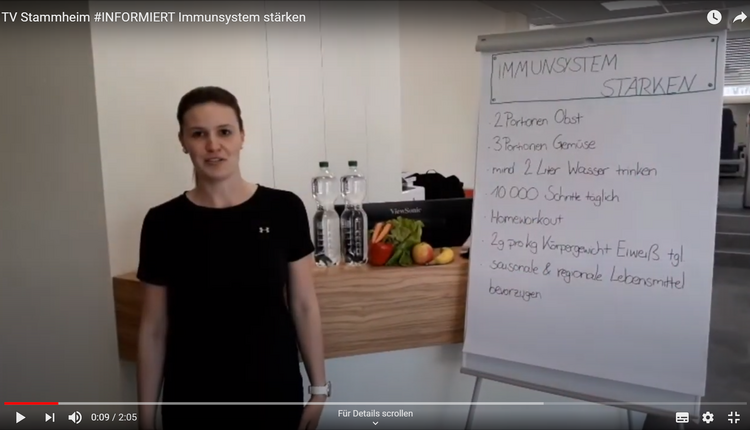  #INFORMIERT 15.4. - Immunsystem stärken