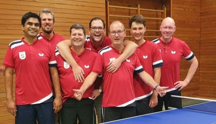 Tischtennis Herren II erfolgreich...