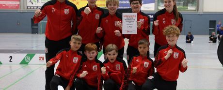 Platz 6 bei U12 DM beschließt Hallensaison