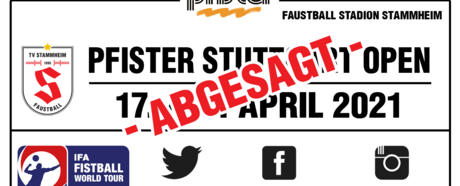 Pfister Stuttgart Open 2021 abgesagt