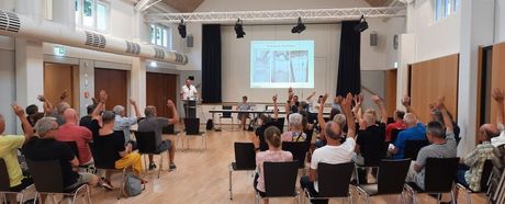 Mitgliederversammlung beschließt Sanierung