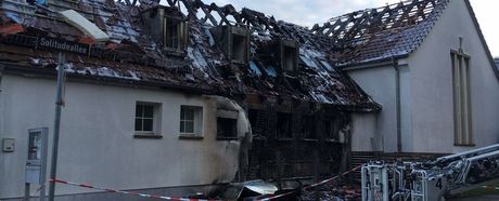 Aktueller Stand Brand beim TV Stammheim