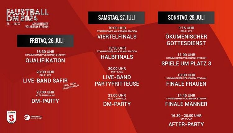 Faustball DM 2024 - ein Fest für die ganze Familie