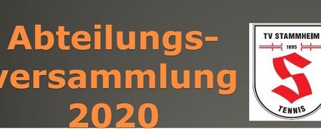 Abteilungsversammlung 2020