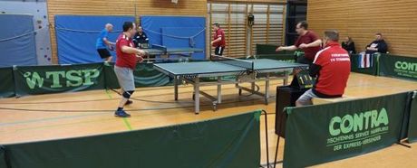 TT-Herren I mit Remis gegen Mühlhausen