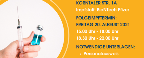 Weitere Impfaktion Stammheim