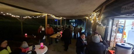 Outdoorabteilung mit Wintersonnwendfeier