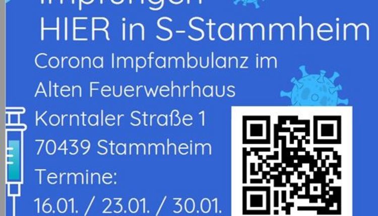 Aktuelle Impfaktion Stammheim
