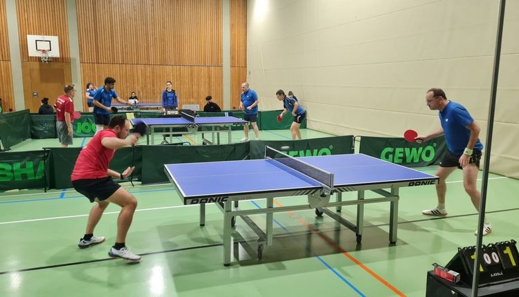 TT Herren II und III müssen sich geschlagen geben
