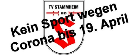 Kein Sport beim TV Stammheim bis 19. April