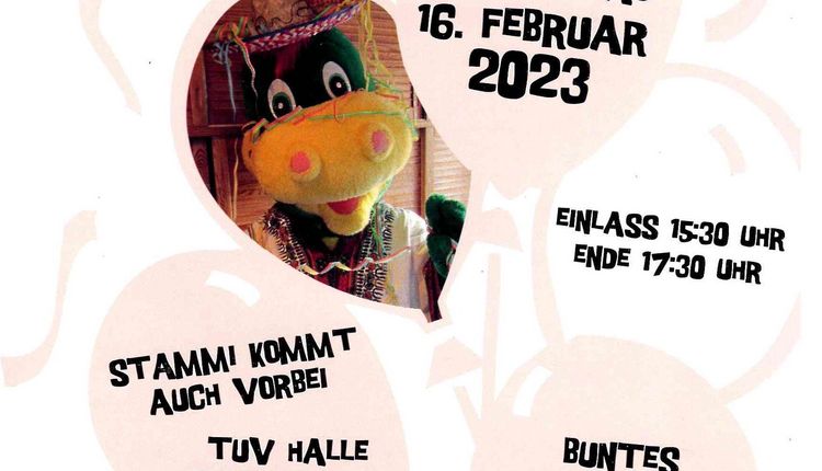 Kinderfasching am 16.02.