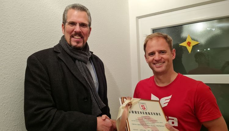 Dienstjubiläum beim TV Stammheim