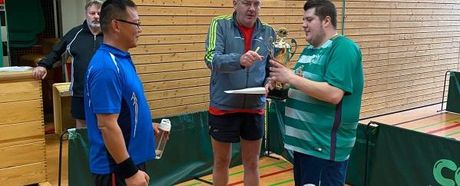 Tischtennisabteilung kürt Vereinsmeister