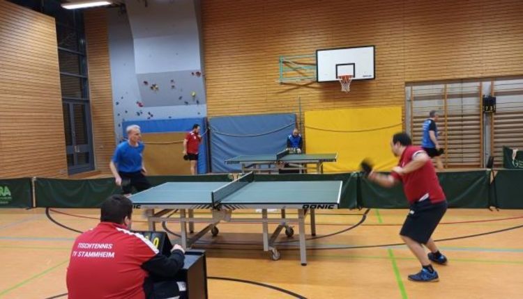 TT Herren I erfolgreich gegen Allianz