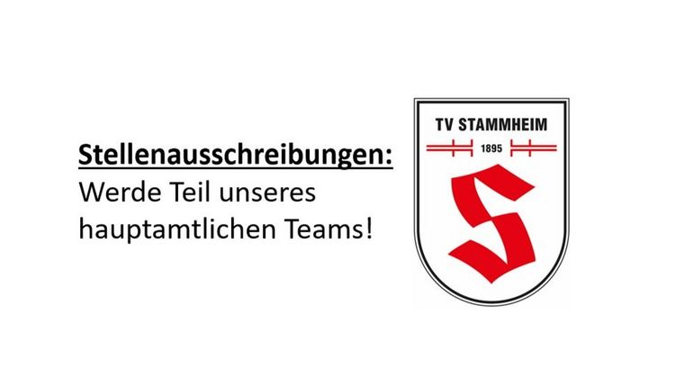 TV Stammheim sucht hauptamtliche Unterstützung