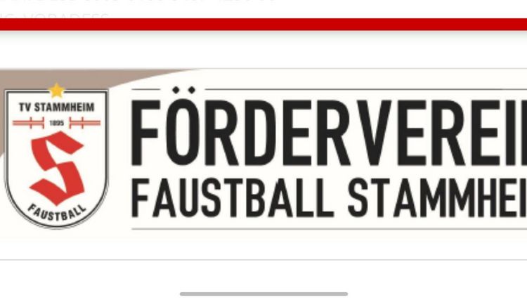 Förderverein Faustball Stammheim unterstützt großzügig