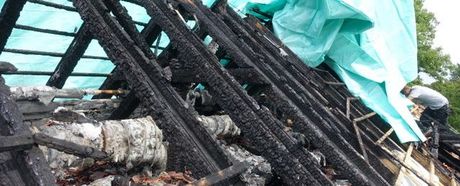 Sicherung und Ausräumen durch eine Sanierungsfirma läuft auf Hochtouren