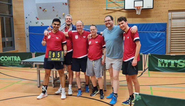 TT Herren II erfolgreich gegen Vaihingen