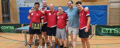 TT Herren II erfolgreich gegen Vaihingen